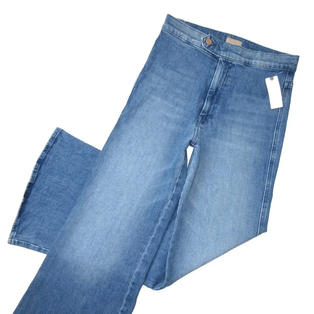 NWT Mother The Tab Roller Skimp in From Out of Town Stretch Jeans 26 - Picture 2 of 11